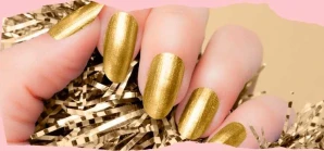 Luxury Gold Manicure