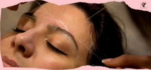 Forehead Threading