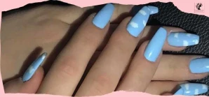 Cloud Ombre Nails