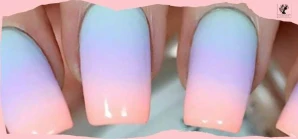 Unicorn Ombre Nails