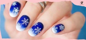 Paint Art Ombre Nails