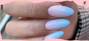 Ombre Almond Nails