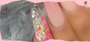 Coffin Ombre Nails