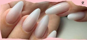 Milky Ombre Nails