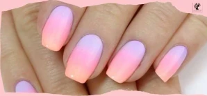 Two-Tone Summer Ombre Nails