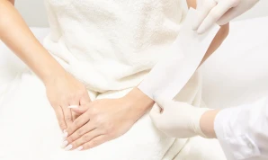 Arm waxing