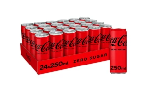 Coca cola zero calories cans