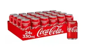Coca cola orginal taste cans