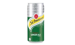 Schweppes ginger ale carbonated