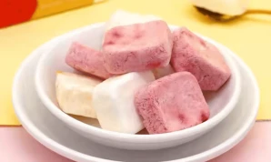Sour Cherry Yogurt Cubes
