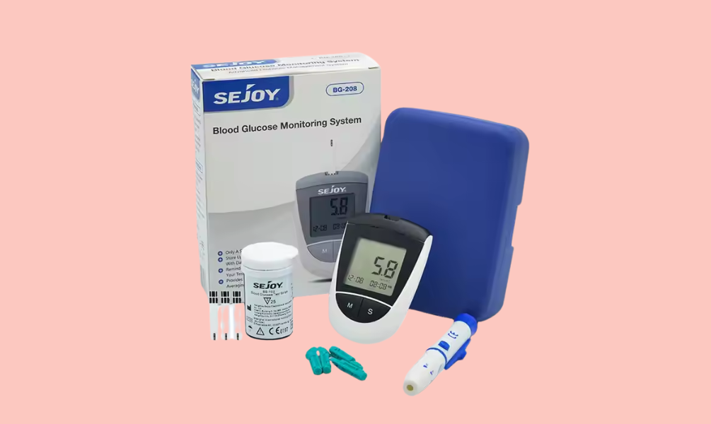 Sejoy Blood Glucose Monitoring Device Glucometro Blood Sugar