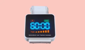 Blood Glucose Monitor Smart Watch with Red Light