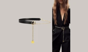 Cowhide Waist Chain Belt