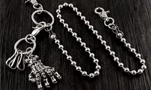 Men Wallet Belt Chain