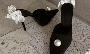Women's Pearl High Heels Sandals
