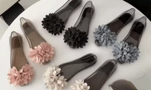 Jelly Shoes Flat Sandals
