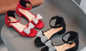 Bowknot Sweet Fashion Heel Sandals