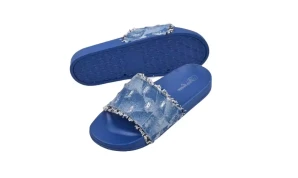 Canvas Denim Fabric Slippers