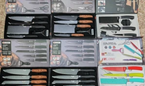 Knife Set With Box