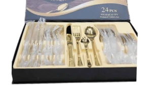 Spoon set Box Gold/Silver