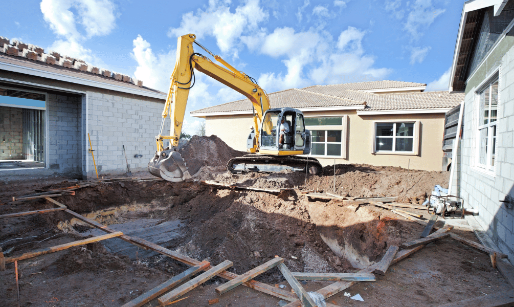 New Fountain Construction