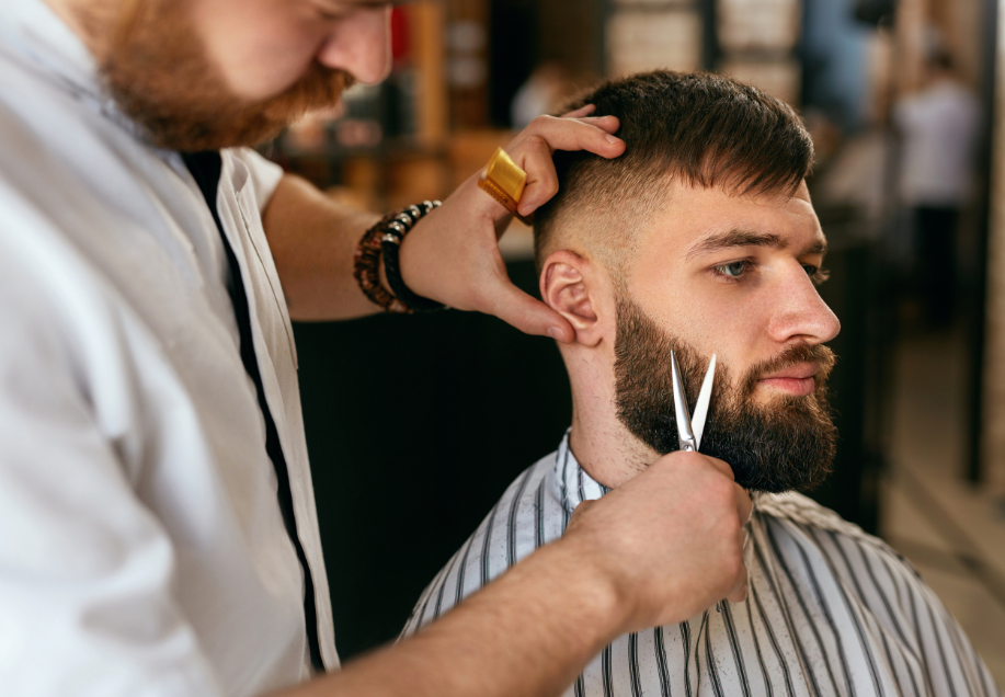 Hair Cut And Beard