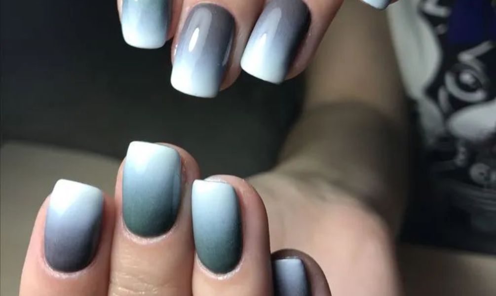 Two Tone Ombre Nails