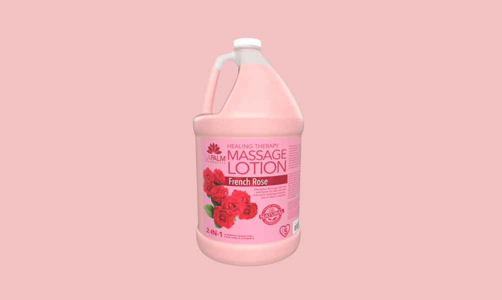 Massage Lotion - French Rose 1 Gallon
