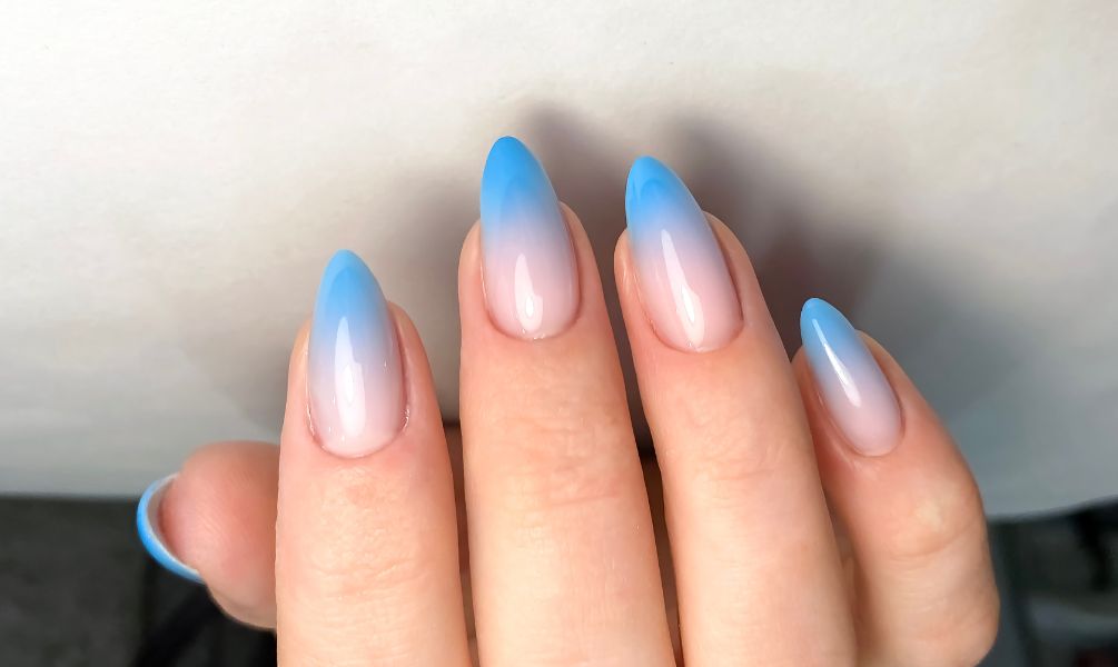 Tie-Dye Ombre Nails