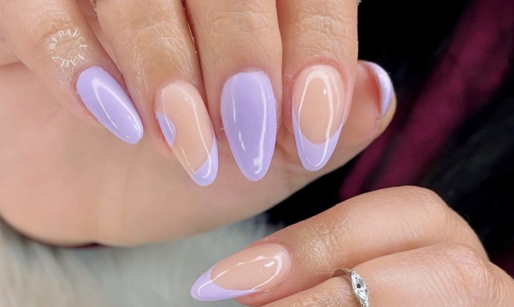 Lavender Ombre Nails