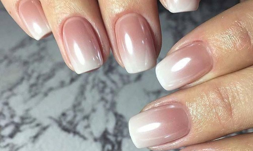 Nude Ombre Nails