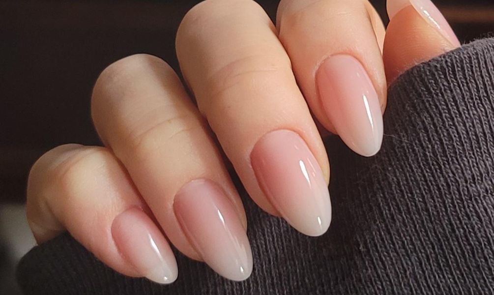 Baby Boomer Ombre Nails