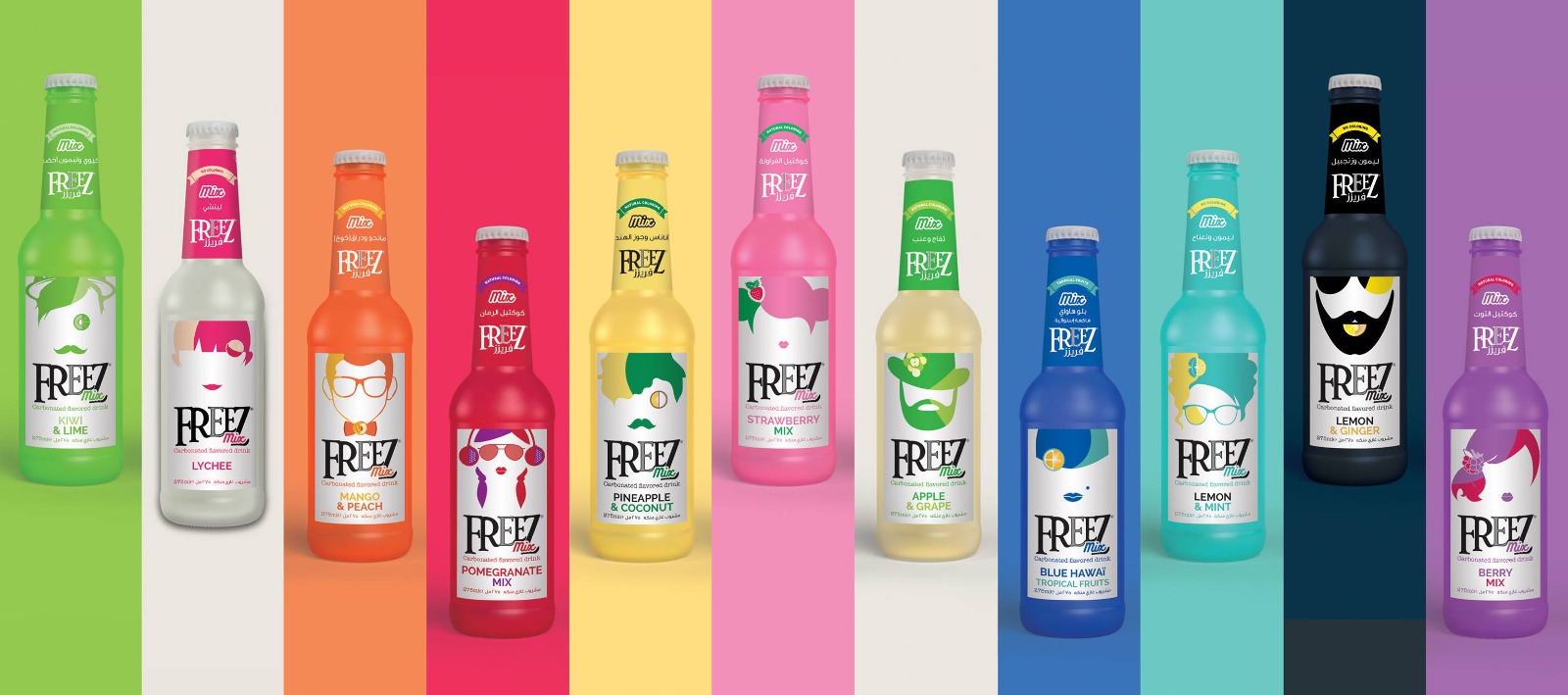 FREEZE‎ FLAVOURED DRINK (24‎‎X250ML)