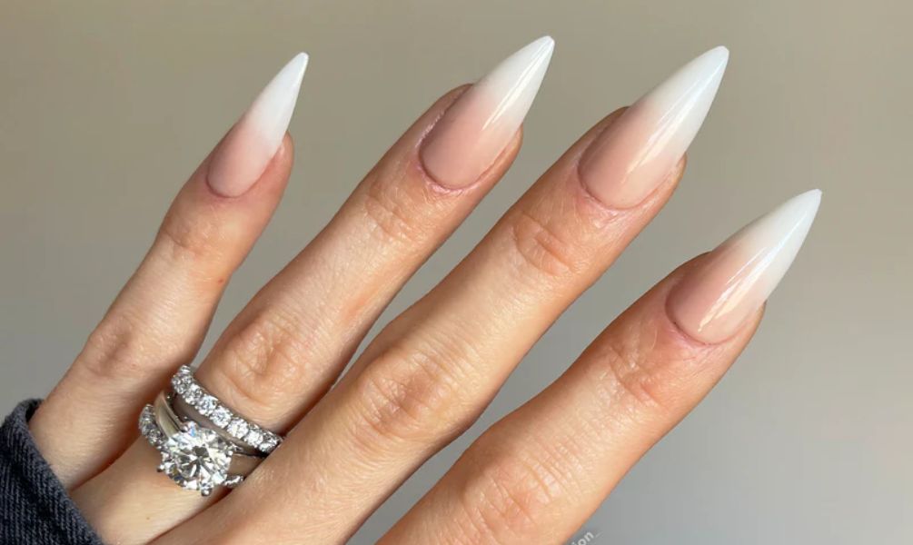 Ombre Stiletto Nails