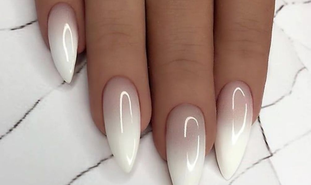 Milky Ombre Nails