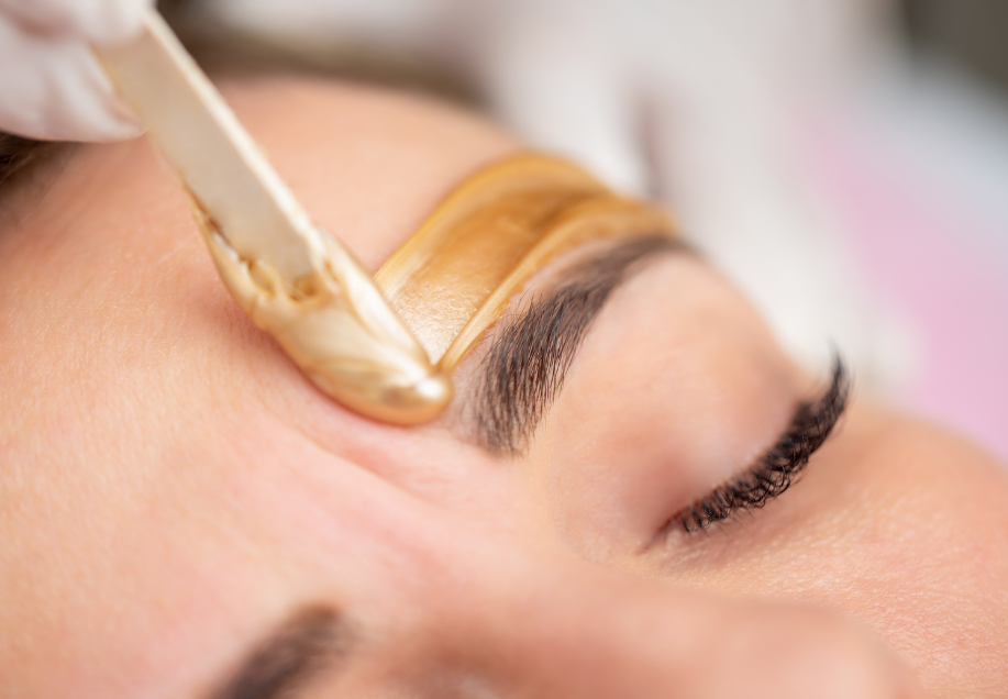 Eyebrow wax