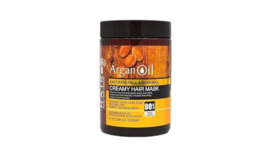 Argan Oil Anti Hair Fall & Renewal Creamy Hair Mask - 1000ml