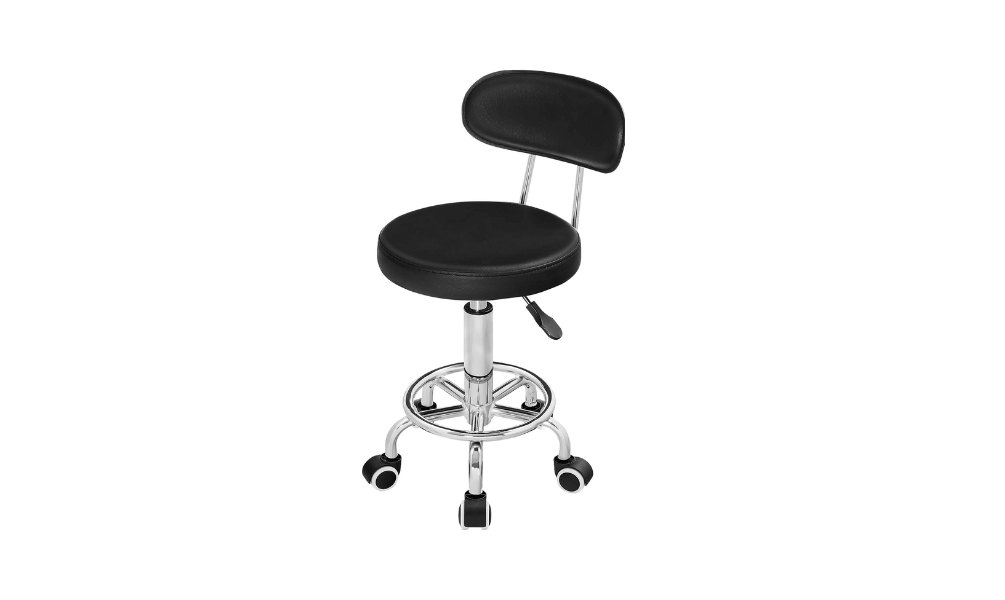 Rolling Salon Stool